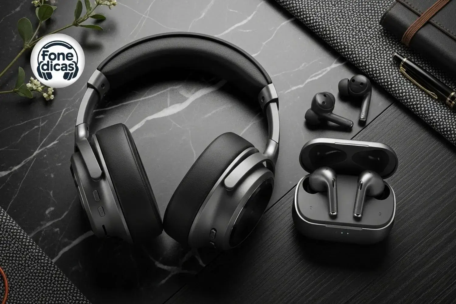 Tecnologia de detecção de ruído ambiente em fones de ouvido