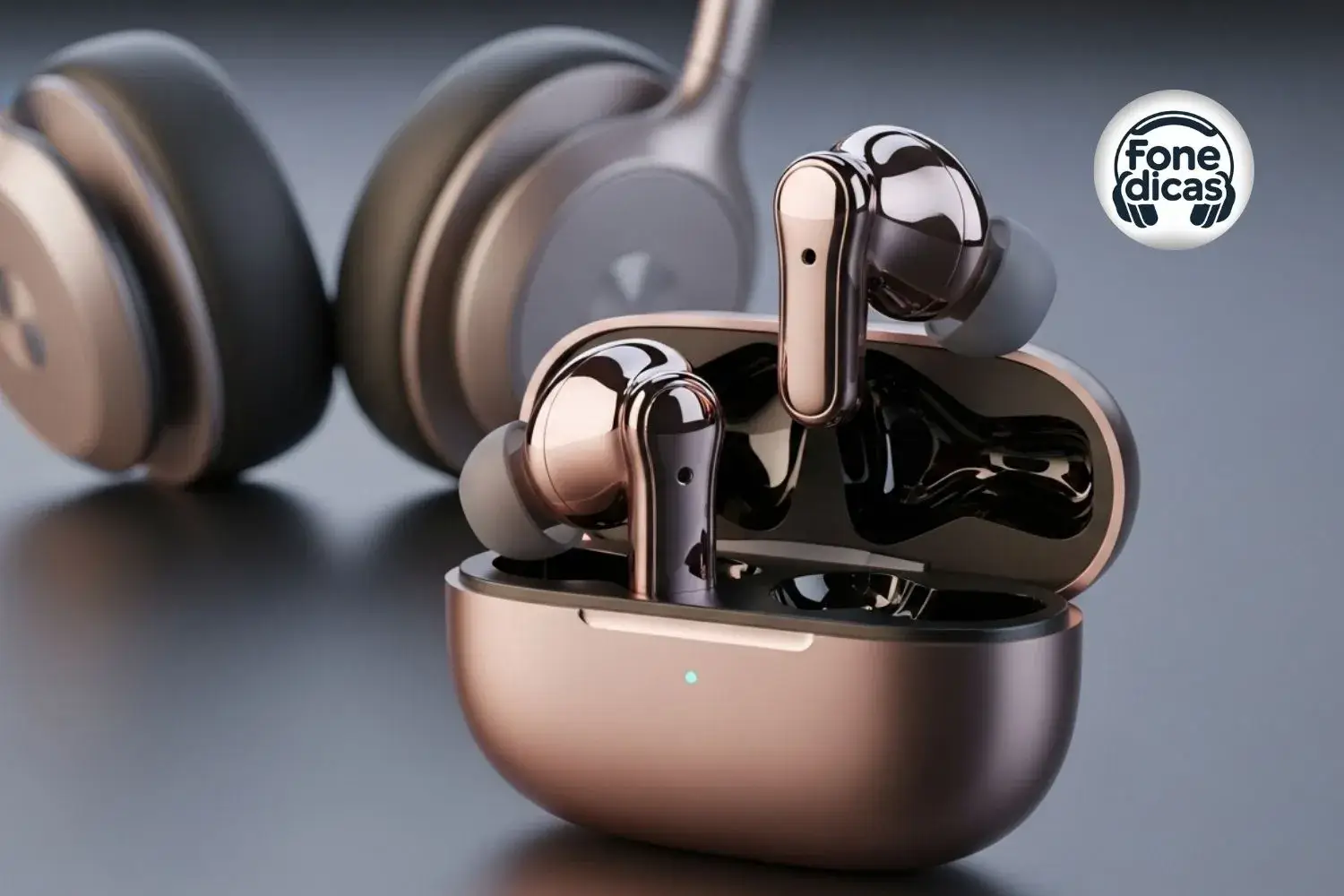 Fones de ouvido e drivers dinâmicos em processo de burn-in