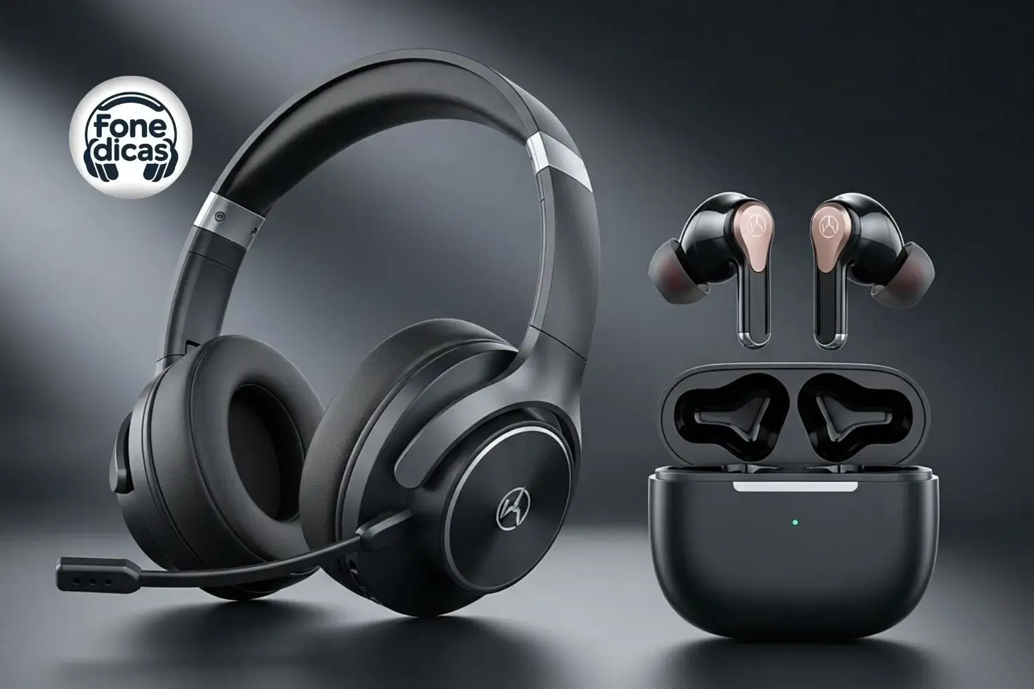 Tecnologia de áudio para percepção espacial em fones