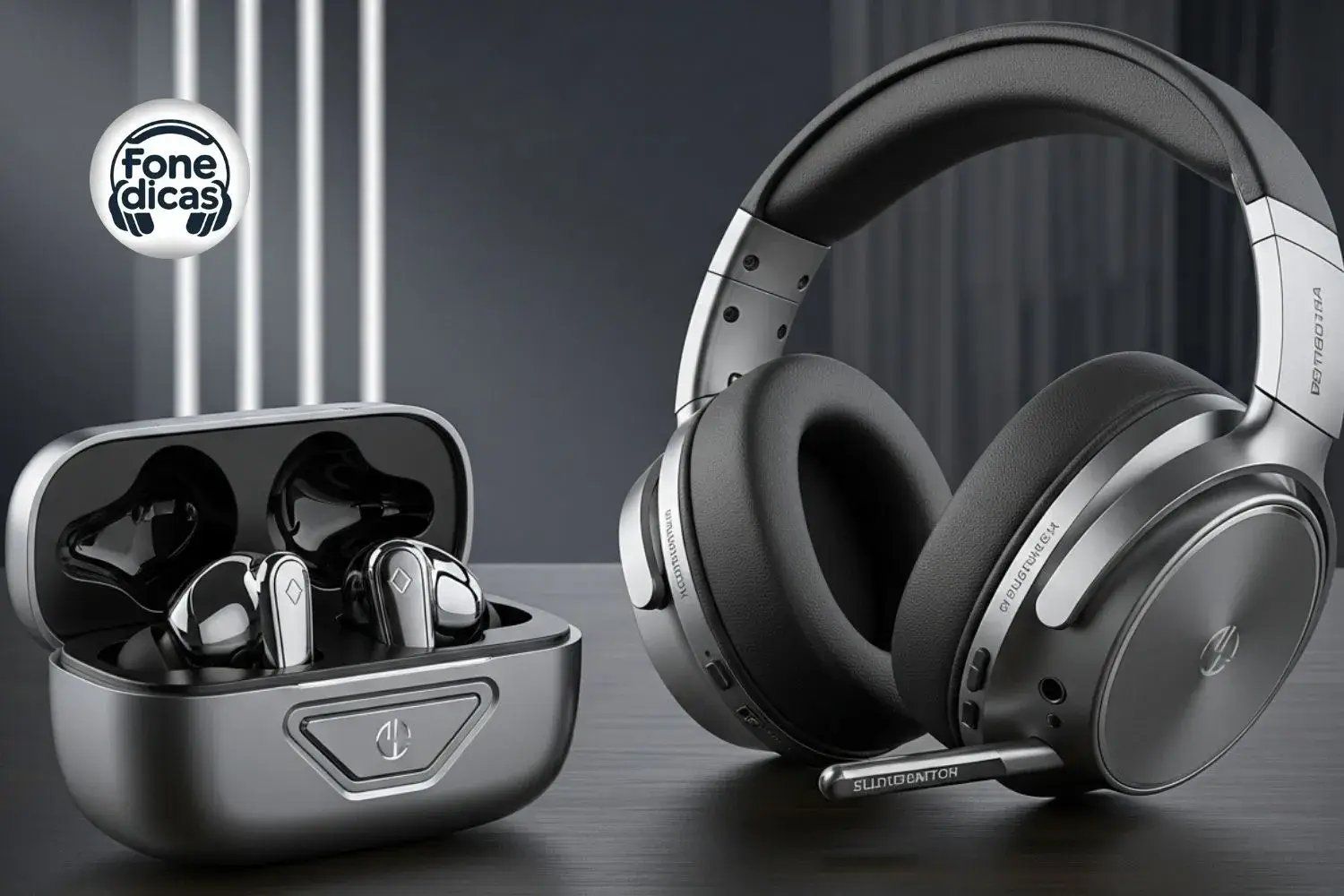 Alternância entre dispositivos em fones Bluetooth multiponto