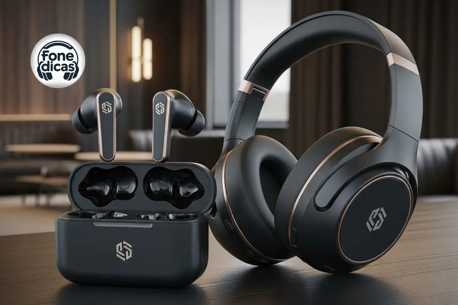 Tecnologias de áudio e conforto em fones de ouvido