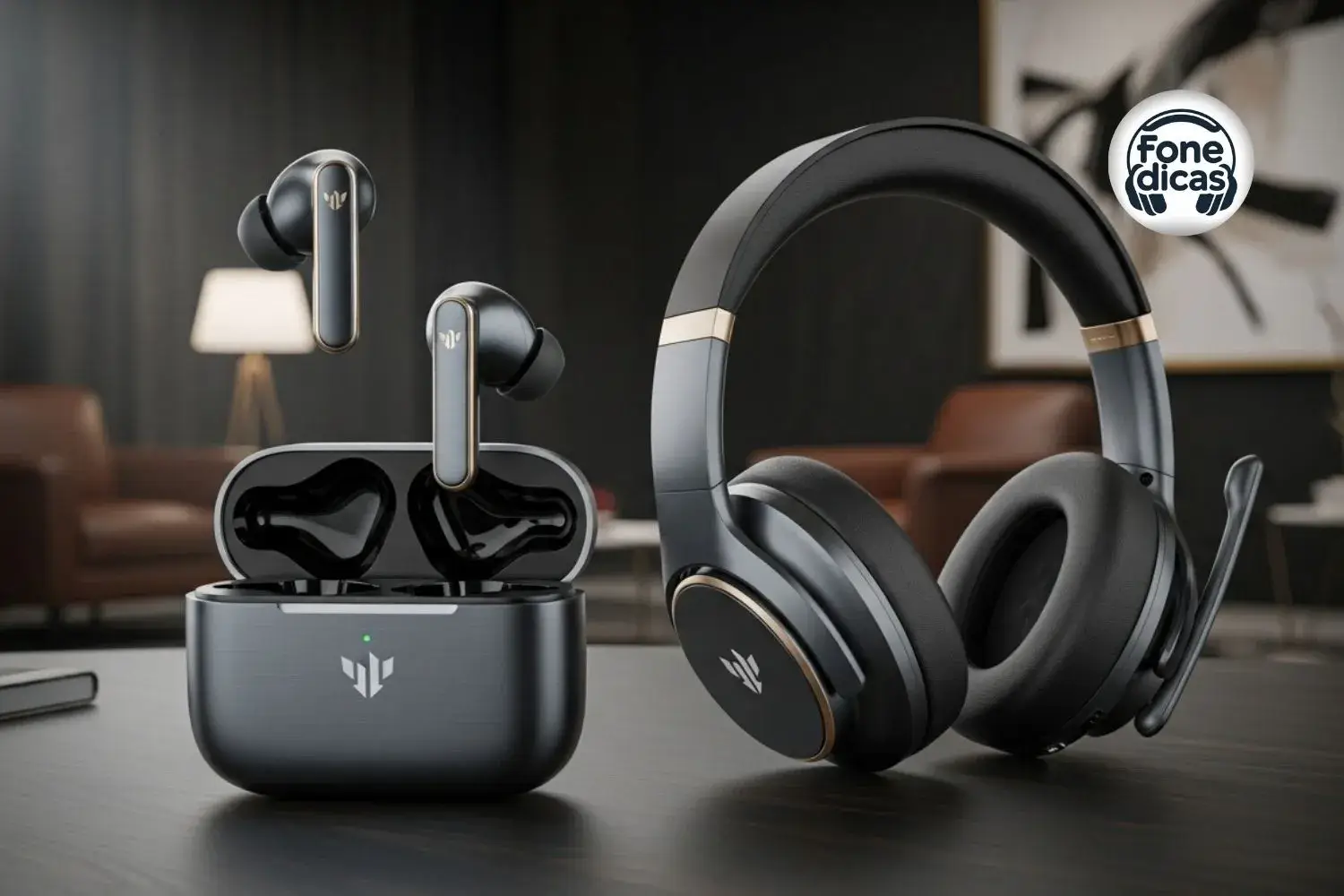 Escuta transparente para segurança e conforto em fones Bluetooth