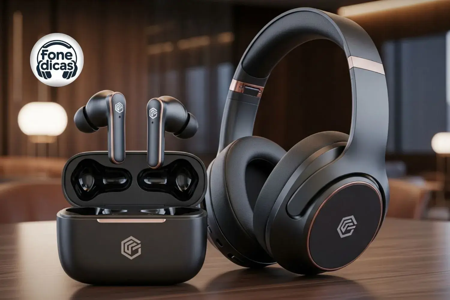 Comparativo entre fones de ouvido dobráveis e fixos